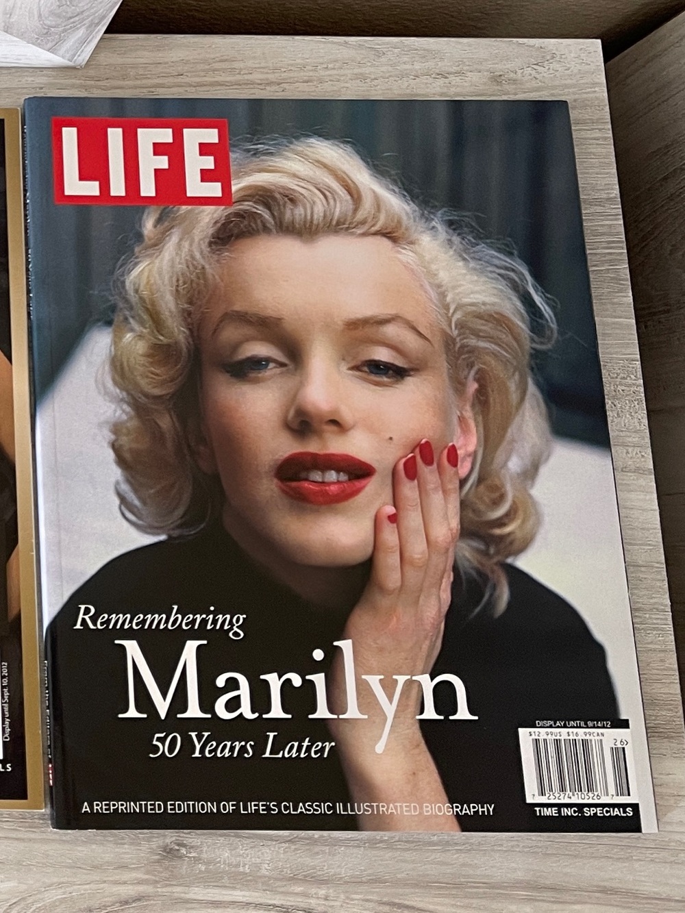 Marilyn Monroe Life Magazine from 2012